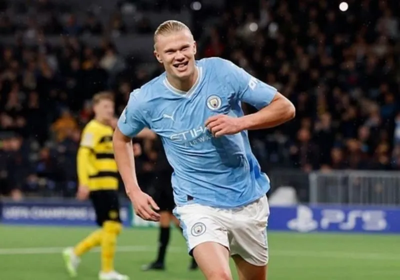 Erling Haaland phá kỷ lục ở Champions League
