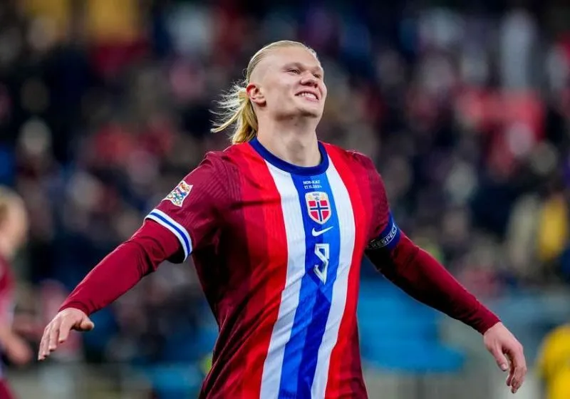 Erling Haaland khâu 3 mũi ở môi vì bất cẩn